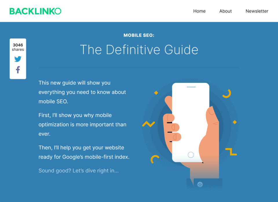 Backlinko Mobile SEO Guide