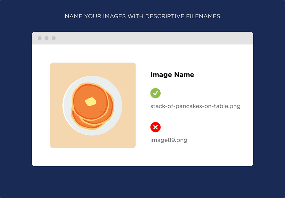 Name Your Images with Descriptive Filenames